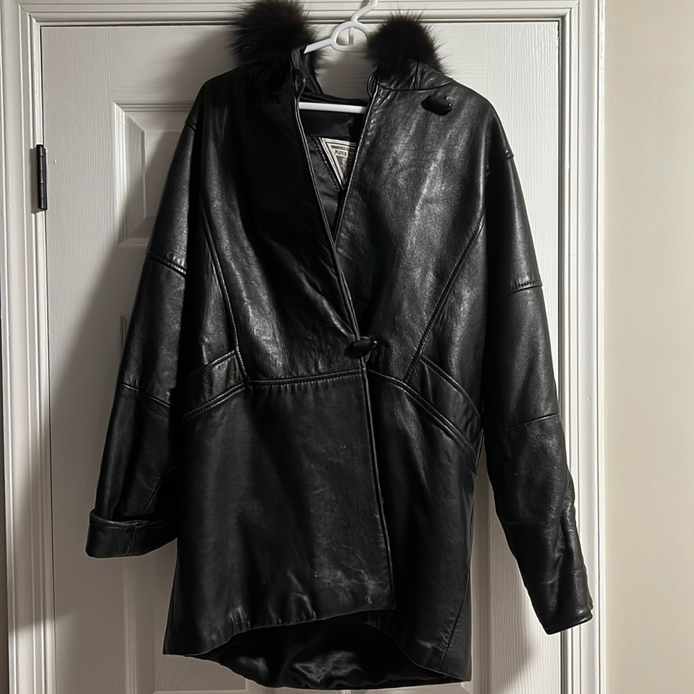 Leather Coat